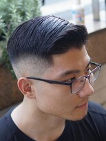 ザチョップショップ キチジョウジ(THE CHOP SHOP KICHIJOJI) サイドパートスキンフェードカットシェービング吉祥寺理容室