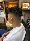 MEN’S HAIR/サーフカール/刈り上げセンターパート/印西