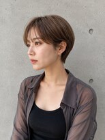ゲイン(Gain)&nbsp;ショートカット×白髪ぼかし、ハイライト×縮毛矯正×髪質改善