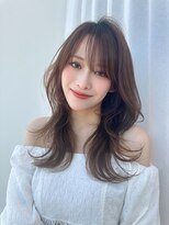 ルーブル(Louvre)&nbsp;【Louvre】くびれヘア/韓国風/シースルーバング