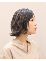 ニューオリジンヘア(New Origin Hair)&nbsp;外ハネボブ×アッシュグレージュ
