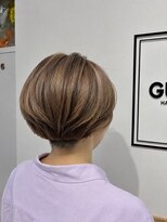 ギルド 東久留米店(GUILD)&nbsp;大人ショートボブで横顔美人に