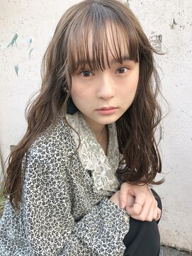 パーク(PAAQ) 【田中 智大】外国人風ガーリーhair×シースルーバング