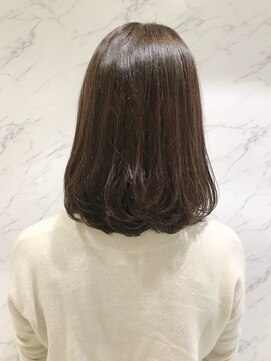 パティオン(PATIONN) 清楚系ワンカール内巻きミディアムスタイル