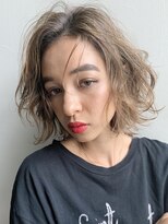 アイティー バイ アルバム 浦和店(IT by ALBUM) ふわミディ_ハイライトカラーセミウェットウェーブ_36528