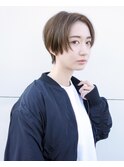 センター分け＃ハンサムショートカット【前田泰助】