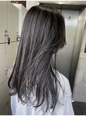 【Lilley 稲永麻衣】ハイライトカラー+透け感ヘア天神/今泉
