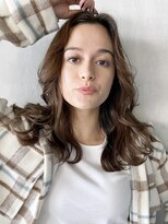 アイティーバイアルバム 八王子店(IT by ALBUM) ゆるウェーブ_イヤリングカラーラベンダーカラー_8265