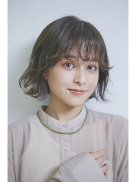 アピッシュ 国分寺(apish) 大人かわいいナチュラルボブ　前田真吾