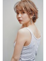 ナンバー エアロ 横浜(N° +aero)&nbsp;大人可愛い20代30代40代小顔ワンサイドショートボブ丸み前下がり