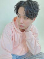 ルービック 高槻(Rubik's)&nbsp;ナチュラルツイストスパイラルパーマ/センターパート