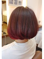 ヘアメイク クラール(Hair Make Klar) 前下がりボブスタイル　バレイアージュ