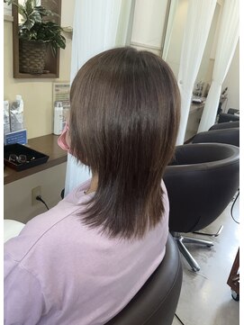 コアフィールフィス(COIFFURE fils) 《見附 今町》M3D 艶髪 ウルフカット