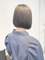 カラープロデュースバイアルバ(color produce byALBA)&nbsp;前下がりのツヤ髪ボブ