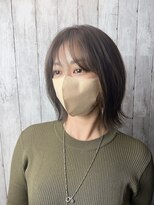 ビューティドレッセヤマノ 池袋パルコ(Beauty Dresse YAMANO) 外ハネミディアム【インナーカラー 】