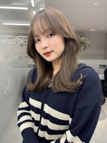 ロンド マーレ 天神大名店(Lond mare)&nbsp;韓国くびれヘア/フェミニンロング/韓国ヘア/チェリーブラウン