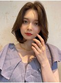 髪質改善*透明感ラベンダーグレージュカラー*【Zina 西通り】