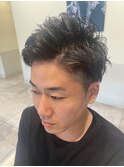 簡単にヘアセットが決まるメンズカット