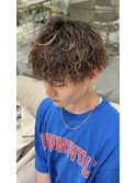 【木村神心】ハイライトメッシュ波巻きがカッコイイ！