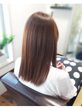 アステリズム(Asterism) 【Asterism】湿気も気にならない♪うる艶☆縮毛矯正