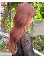 マーシアバイアルティナ 蒲田店(Marcia by artina)&nbsp;ベージュピンク_チェリーピンク_レイヤーロング