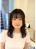 medium perm