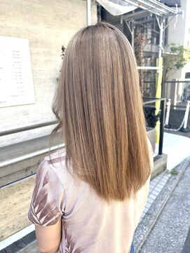 ハニー(HONEY by Chord) [honey斉藤]艶感ミルクティーベージュ