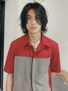 シーカ(siika) メンズレイヤーボブ/メンズミディアムレイヤーカット