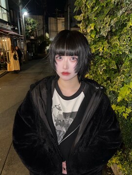 キイ 原宿 表参道(K.e.y) ウルフカット/ウルフヘア/レイヤーカット/ロングウルフ