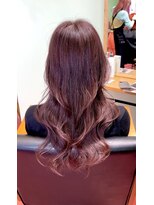 エマ(emma) 韓国巻き×レイヤーカット×レッド×ブラウン