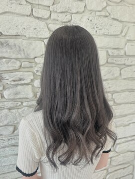 ヘアー ルセロ アット プリム(hair lucero @ prim) ブリーチ必須セピアグレー