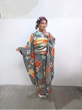 ネリネ(nerine) 着付けとヘアーセット