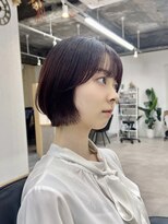 トト 船橋店(toto.)&nbsp;ピンクブラウン切りっぱなしボブ美髪くびれレイヤー小顔[西船橋]