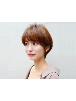 【再現性&モチ◎】aiveeオリジナル"小顔補正ショート"♪mm単位の繊細技術で本当に似合うデザインを叶える！