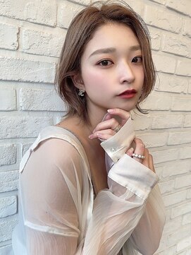 リープアルケー ヘアアンドヘッドスパ 錦糸町北口店(leap arche Hair&head spa) レイヤーカット/ウェットヘア/デザインカラー/夏/錦糸町