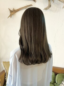 シーバイサイン(sea by Sign) ブリーチなしダブルカラー/オリーブベージュ