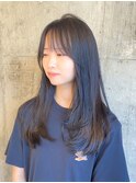 ロングレイヤー/顔まわりカット