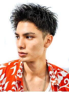 アイトーキョー 池袋(AI TOKYO) 黒髪ツイスパアップバング