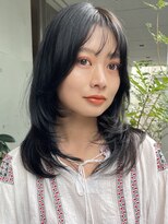 ビュートリアム 南青山(BEAUTRIUM)&nbsp;顔まわりレイヤー ウルフレイヤー 前髪カット表参道20代30代40代