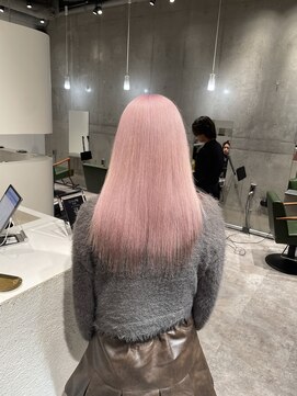 モニカ(MONIQA) ピンク×ブラウン