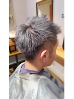 フィル(FiL)&nbsp;メンズショート　シルバー