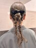 ヘアセットアップスタイル【大事なお出かけ前に】