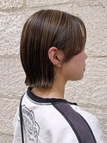 ハピネス 河原町店(Happiness)&nbsp;伸ばしかけスタイル　ミニボブ　京都美容室　進詩織