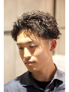 キングスマントーキョー 多摩センター2nd(KINGSMAN TOKYO) パーマ×アップバングスタイル