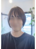 くびれショートボブ