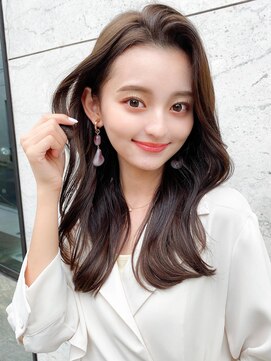 アフロート エル 錦糸町(AFLOAT L) 20代小顔に見える！くびれレイヤー × オリーブグレージュ