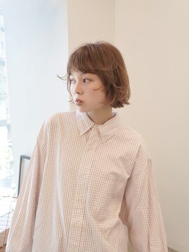 ディッセンバー 伊勢崎(December) 切りっぱなしボブ/ミニボブ/丸くないボブ/ヘーゼルベージュ