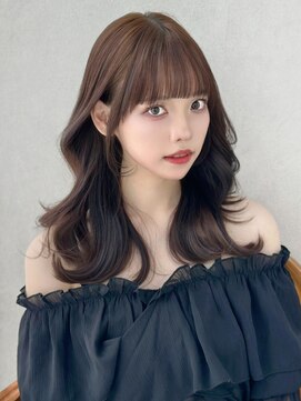 アイドットプラスフェリシア 表参道(i.+FERiCIA.) レイヤーカット/顔周り/前髪薄め/ミディアム/表参道美容室