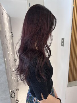 ムーン バイ ケンジ(moon by KENJE) Nanaka/秋カラー/ツヤワインレッド