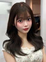 リッカ(LICCA)&nbsp;【RINA】ダークブラウンカラー×ぱっつん前髪